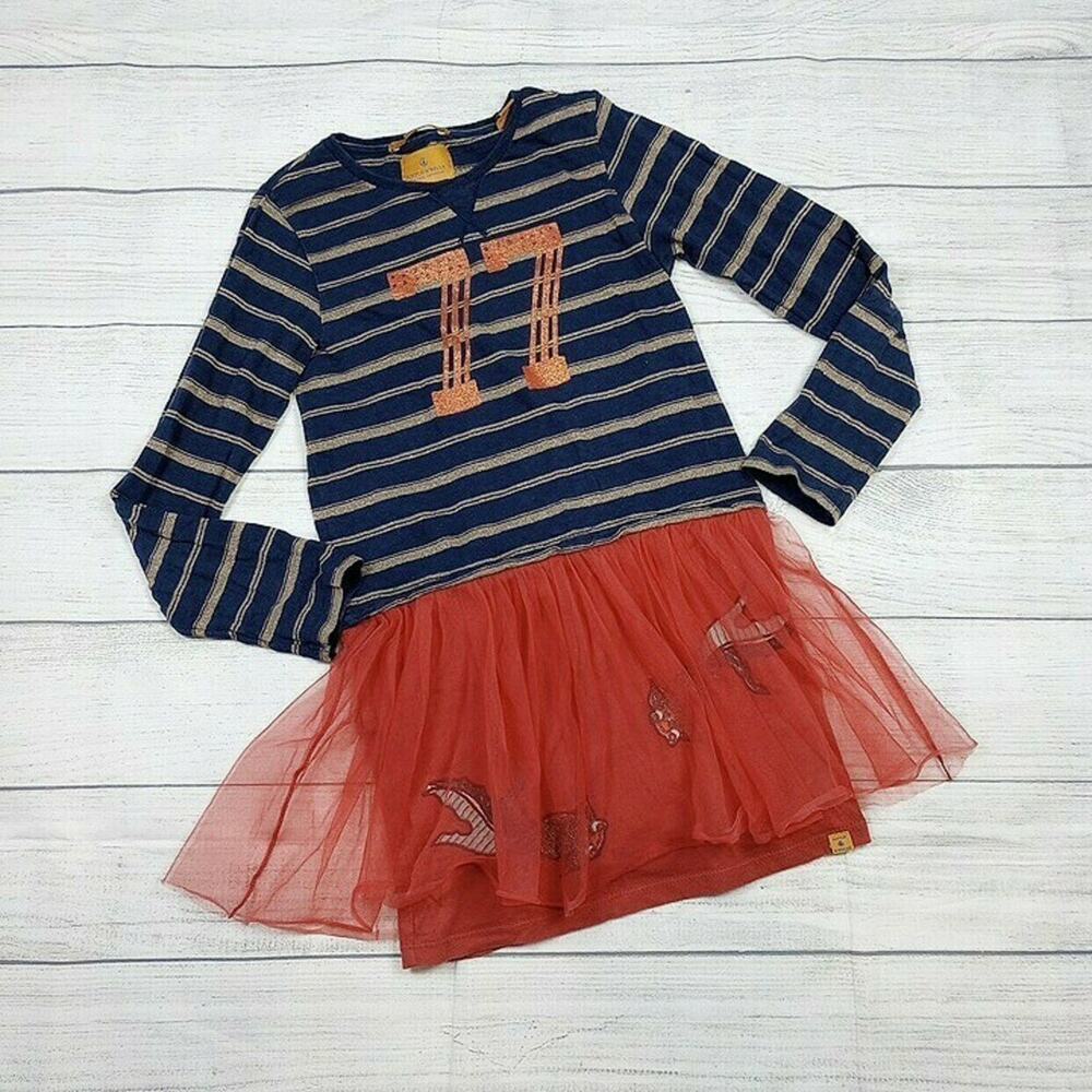 8 Scotch R'Belle Metallic Fish Dress